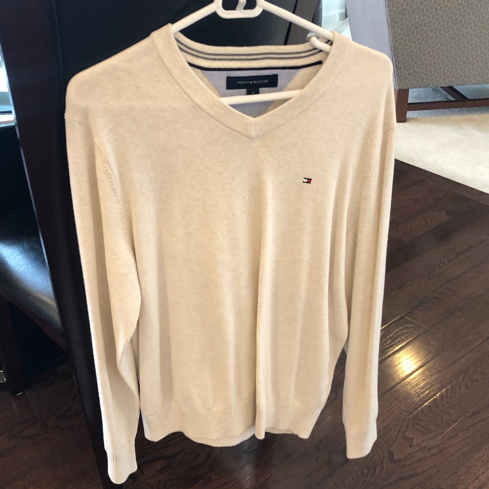 Tommy Hilfiger Signature V Neck Sweater